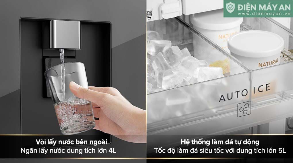 Tủ lạnh Panasonic Inverter 621 lít Multi Door NR-XY680YMMV